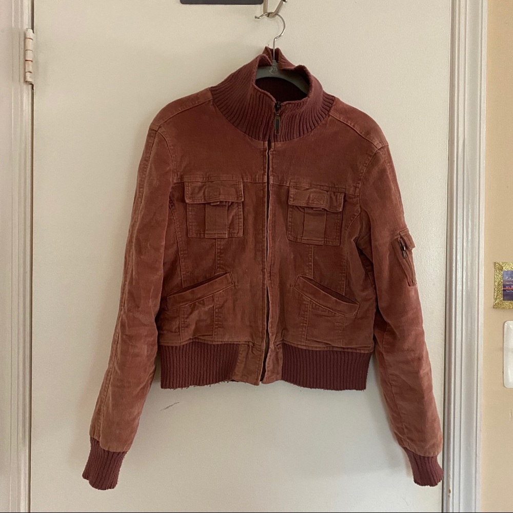 Rose-pink Bomber Jacket